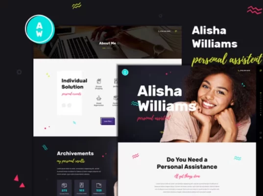 A.Williams WordPress Theme 1.2.4 GPL Theme