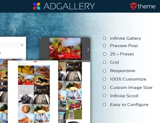 AD Gallery Premium WordPress Plugin 1.4 GPL Plugins