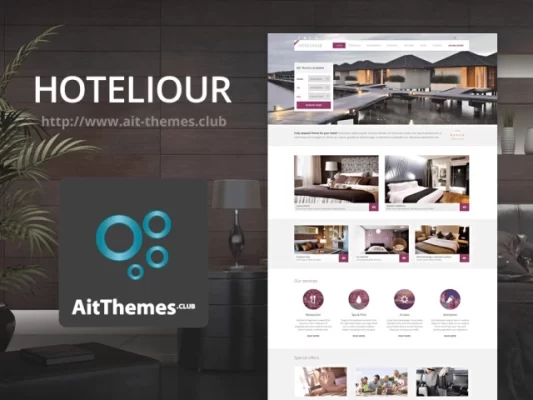 AIT Hoteliour WordPress Theme 2.0.6 GPL Theme