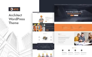 ATO – Construction WordPress Theme 1.0.0 GPL Theme