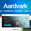 Aardvark Community Membership BuddyPress Theme 4.53破解版主题