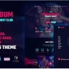 Acidum Night Club and DJ WordPress Theme 1.4.4破解版主题