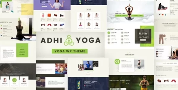 Adhi Yoga WordPress 1.8 GPL Theme