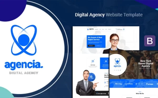 Agencia | Creative Agency WordPress Theme 1.0.1 GPL Theme