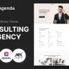 Agenda Consulting Agency WordPress Theme 1.0.1破解版主题