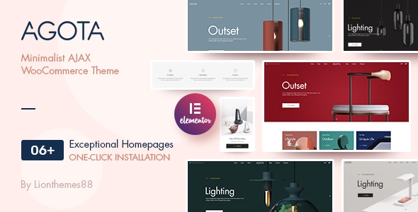 Agota WordPress WooCommerce Elementor Theme 1.0.2 GPL Theme