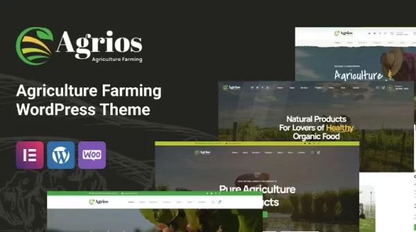 Agrios – Agriculture Farming WordPress Theme 1.1.5 GPL Theme