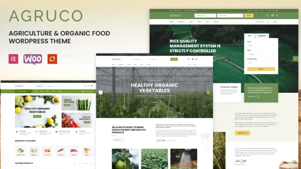 Agruco Agriculture Organic Food Theme 1.0.3 GPL Theme