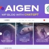 Aigen AI Inspired WordPress Blog Theme 1.2破解版主题