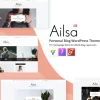 Ailsa Personal Blog WordPress Theme 1.6.1破解版主题