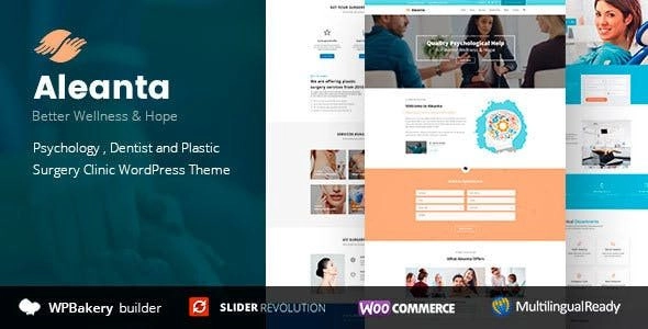 Aleanta Psychology Counseling Theme 1.1.2 GPL Theme