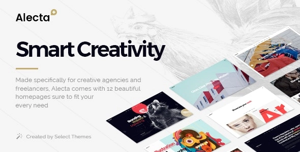 Alecta Creative Agency Theme 1.8 GPL Theme