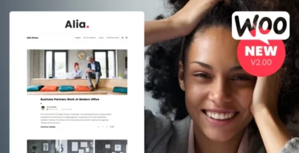 Alia Minimal Personal Blog 2.01 GPL Theme