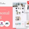 AliceBurton Personal Blog WordPress Elementor Theme WordPress Theme 1.0.1破解版主题