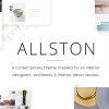 Allston Contemporary Interior Design and Architecture Theme 1.4破解版主题