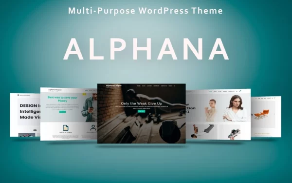 Alphana Multi-Purpose WordPress Theme 1.1.1 GPL Theme