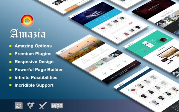 Amazia Multipurpose WordPress Theme WordPress Theme 1.0.0 GPL Theme