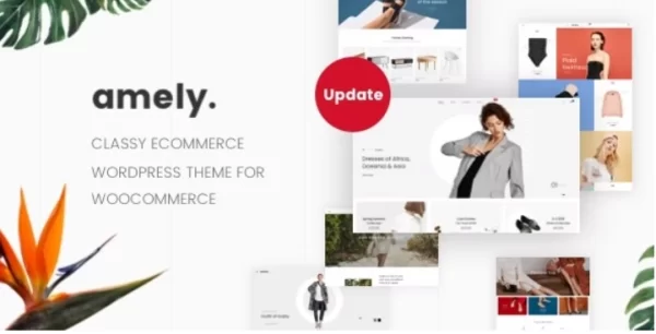 Amely Fashion Shop WordPress Theme for WooCommerce 2.7.11 GPL Theme