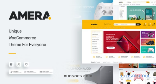 Amera Digital WooCommerce WordPress Theme 1.1.2 GPL Theme