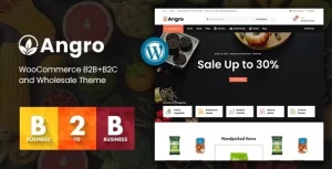 Angro WooCommerce B2B Wholesale Theme 1.3.1 GPL Theme