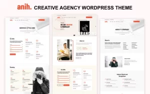 Anih Creative Agency WordPress Theme 1.0 GPL Theme