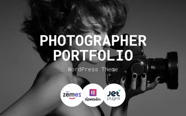 Anna Solas Photographer Portfolio WordPress Theme 1.0.1 GPL Theme