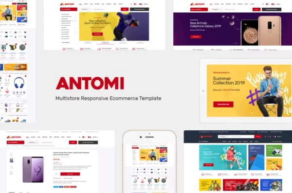 Antomi Theme for WooCommerce WordPress 1.0.6 GPL Theme