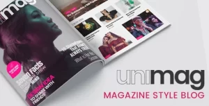 Anymag Magazine Style WordPress Blog 2.7 GPL Theme
