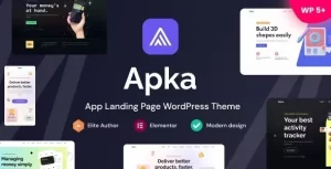 Apka Crypto App IT Solutions WordPress Theme 1.06 GPL Theme