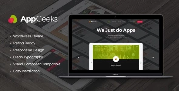 AppGeeks | A Web Studio Creative Agency WordPress Theme 1.1.4 GPL Theme
