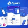 AppVim App Landing Page WordPress Theme 1.1.0破解版主题