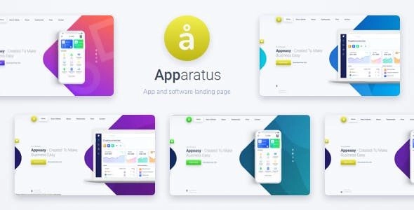 Apparatus A Multi-Purpose One-Page Portfolio and App Landing Theme 5.1.0 GPL Theme