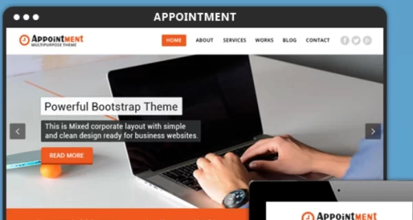 Appointment Pro 2.4.5 GPL Theme