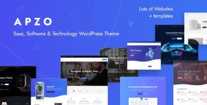 Apzo Startup Software Saas WordPress 1.0.7 GPL Theme