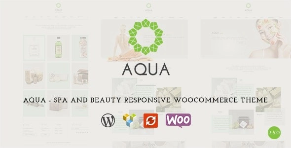 Aqua Spa and Beauty Responsive WooCommerce WordPress Theme 5.0.5 GPL Theme