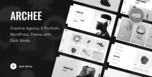 Archee Creative Agency Portfolio WordPress Theme 1.0.3 GPL Theme