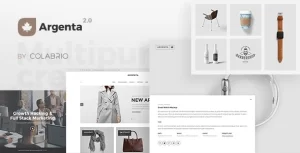 Argenta Creative Multipurpose WordPress Theme 2.1.1 GPL Theme