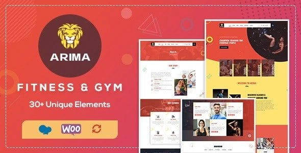 Arima Fitness Club WordPress Theme 1.7 GPL Theme