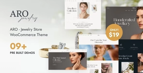 Aro Jewelry Store WordPress Theme 1.1.4 GPL Theme