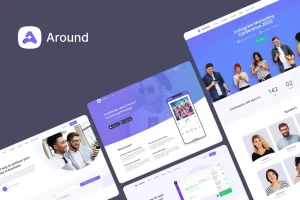Around Multipurpose Business WordPress Theme 1.0.4 GPL Theme