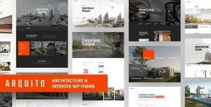 Arquito 3D Architecture Interior WordPress Theme 1.0.0 GPL Theme