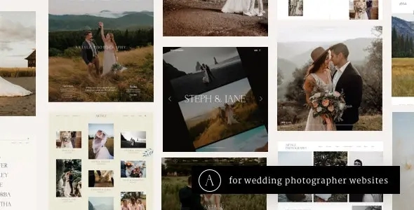 Artale | Wedding Photography WordPress 1.7.9 GPL Theme