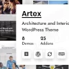 Artex Architecture Interior WordPress Theme 1.2.2破解版主题