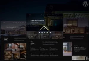 Artha Interactive Interior WordPress Theme 1.0 GPL Theme