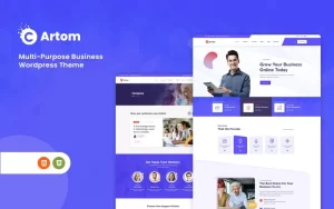 Artom Business WordPress Theme 1.0.0 GPL Theme