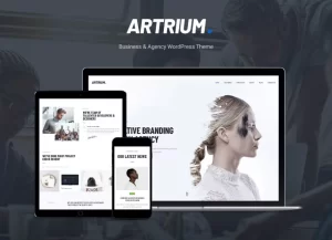 Artrium Creative Agency Web Studio WP Theme 1.0.8 GPL Theme