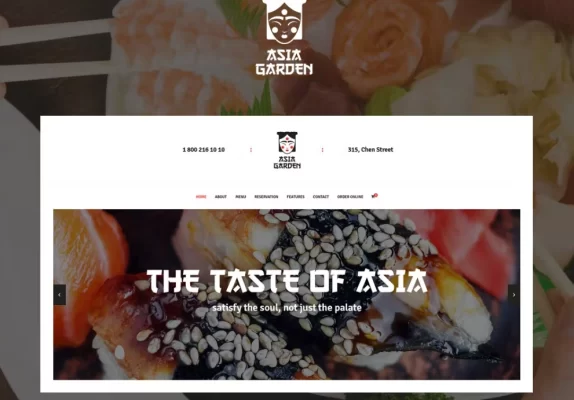 Asia Garden 1.2.2 GPL Theme