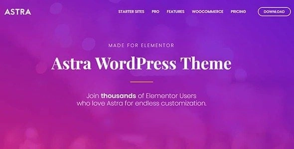 Astra WordPress Theme 4.7.3 GPL Theme