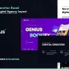 Atheus Modern Creative Agency WordPress Theme 1.1.0破解版主题