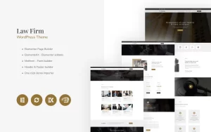 Attorlaw Law Firm WordPress Theme 1.0.0 GPL Theme